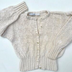 🧁Vtg 80s cardigan swtr🧁